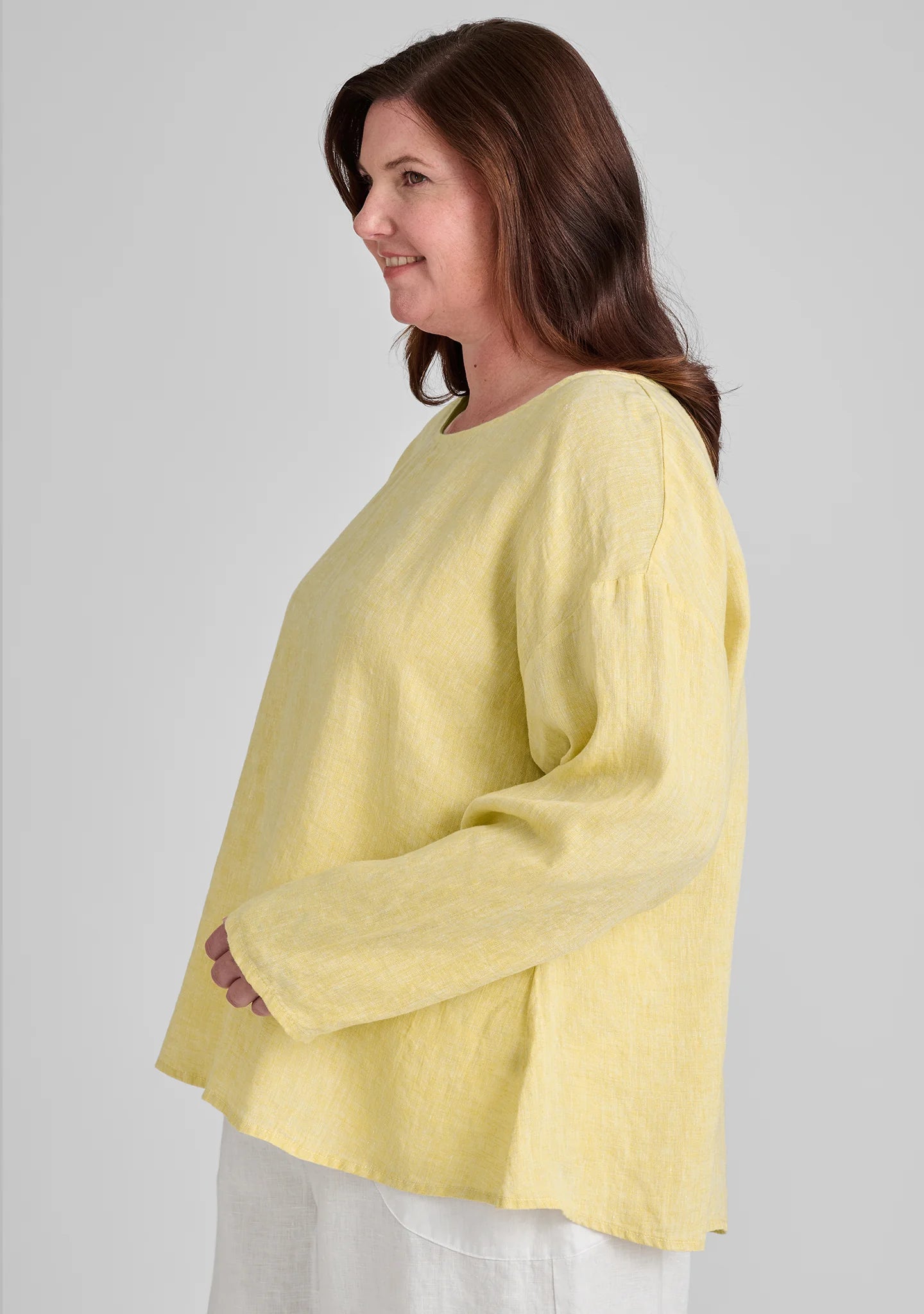 Throw It On - Long Sleeve Linen Shirt