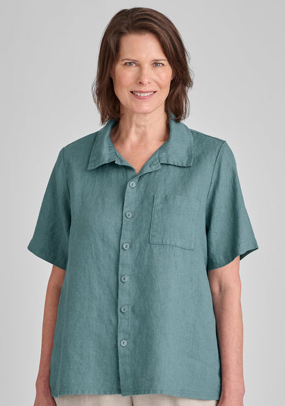 Recamp - Linen Button Down Shirt - FINAL SALE