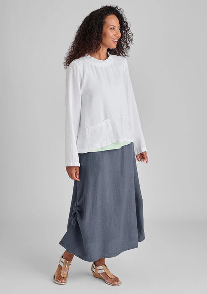 Chelsea Pullover - Long Sleeve Linen Shirt