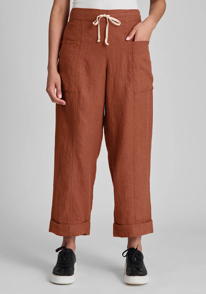 Keen Pant - Linen Drawstring Pants - FINAL SALE