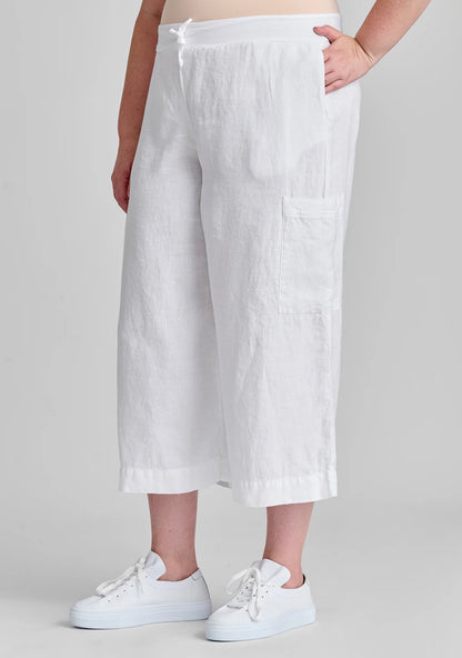 Full Time Pant - Linen Drawstring Pants - FINAL SALE