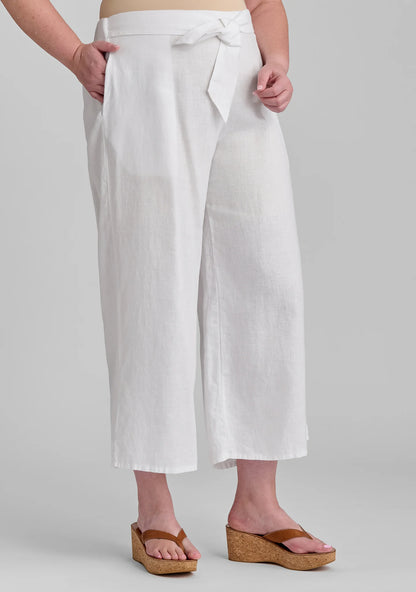 Obi Pant - Linen Tie Pants - FINAL SALE