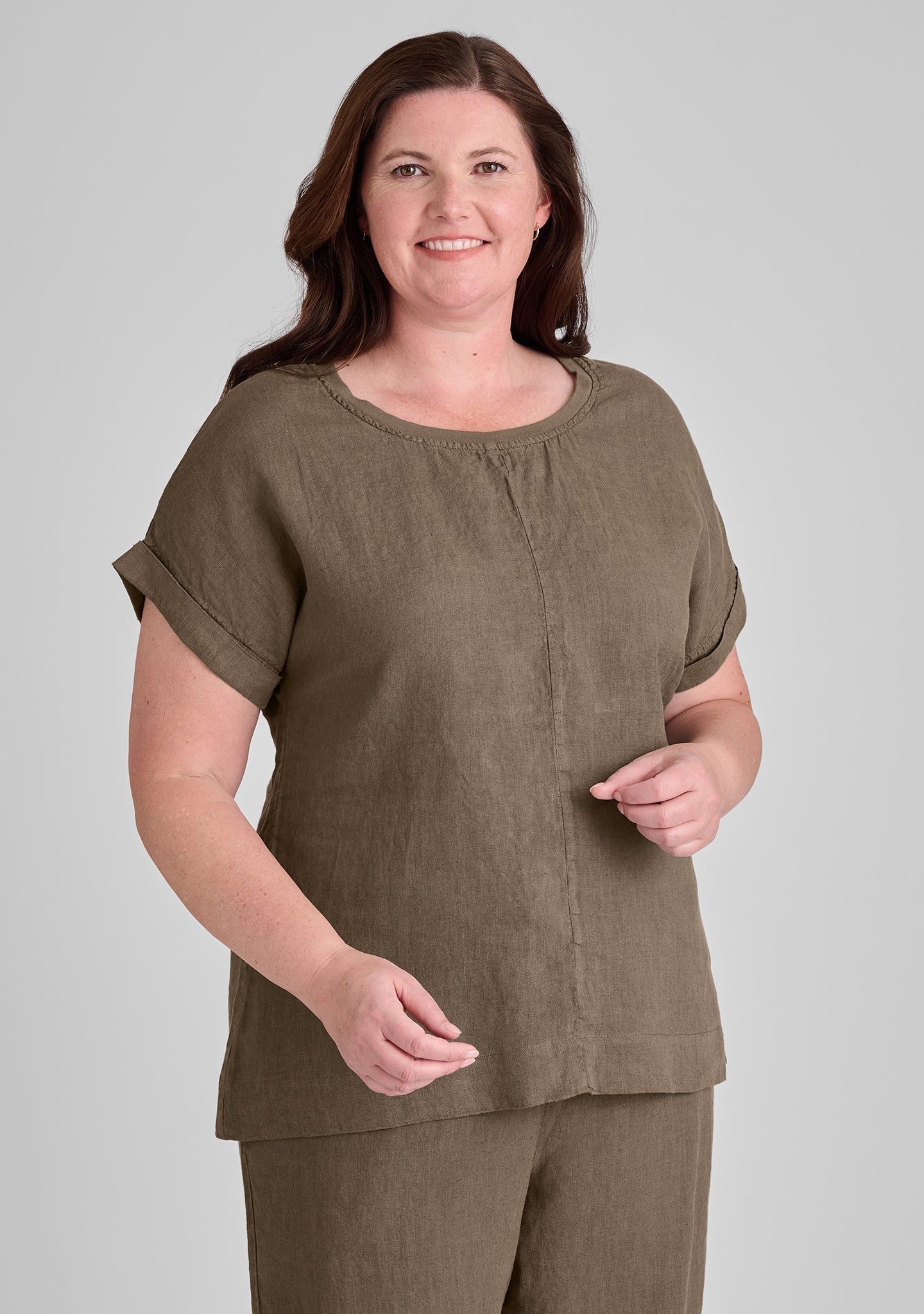 Tee Top - Linen T Shirt