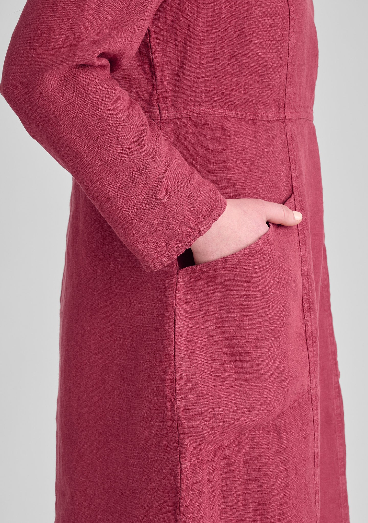 Vintage Dress - Linen Dress