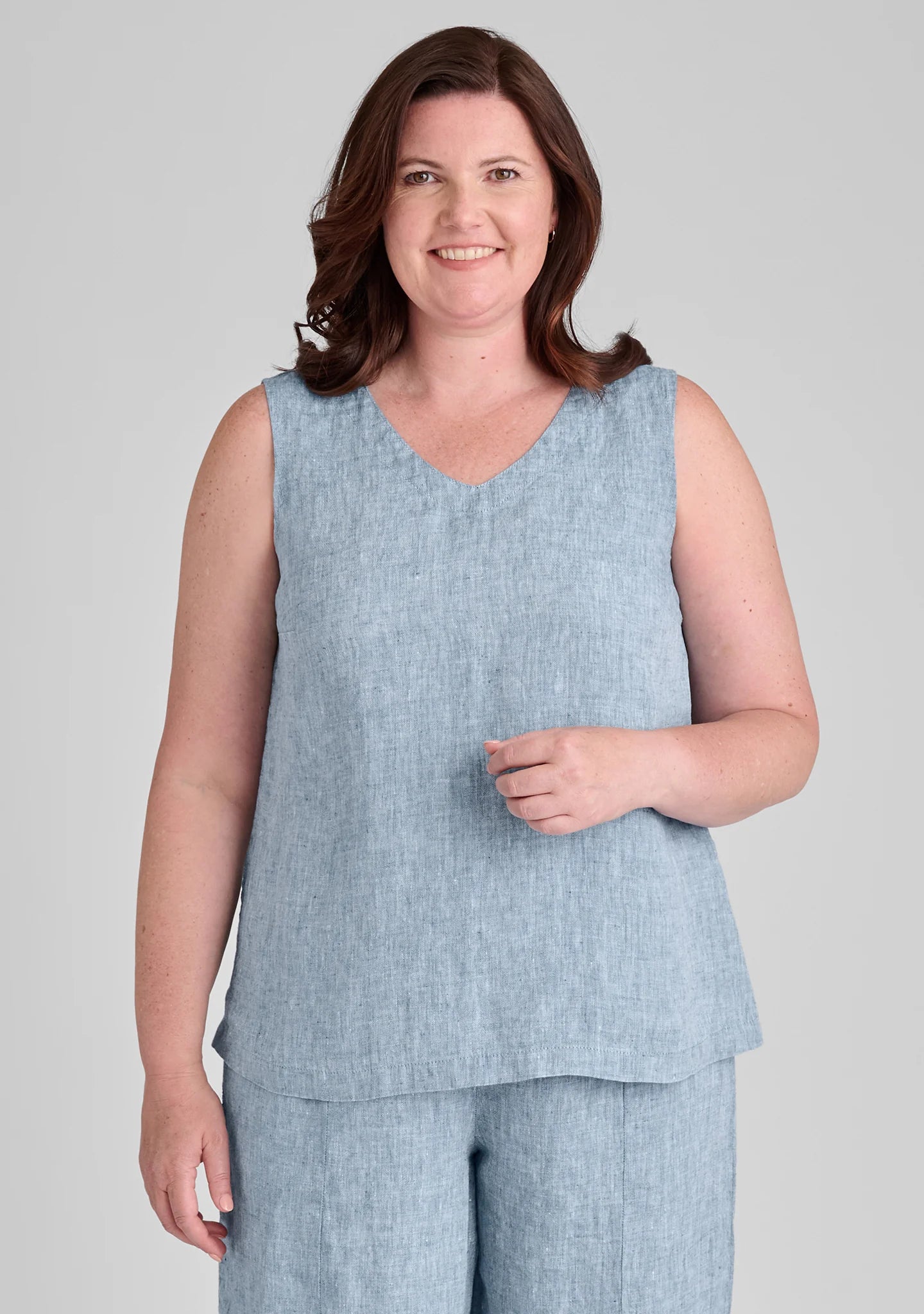 Gem Tank - Linen Tank