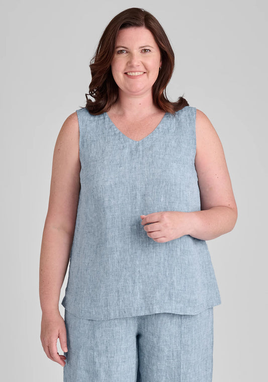 Gem Tank - Linen Tank