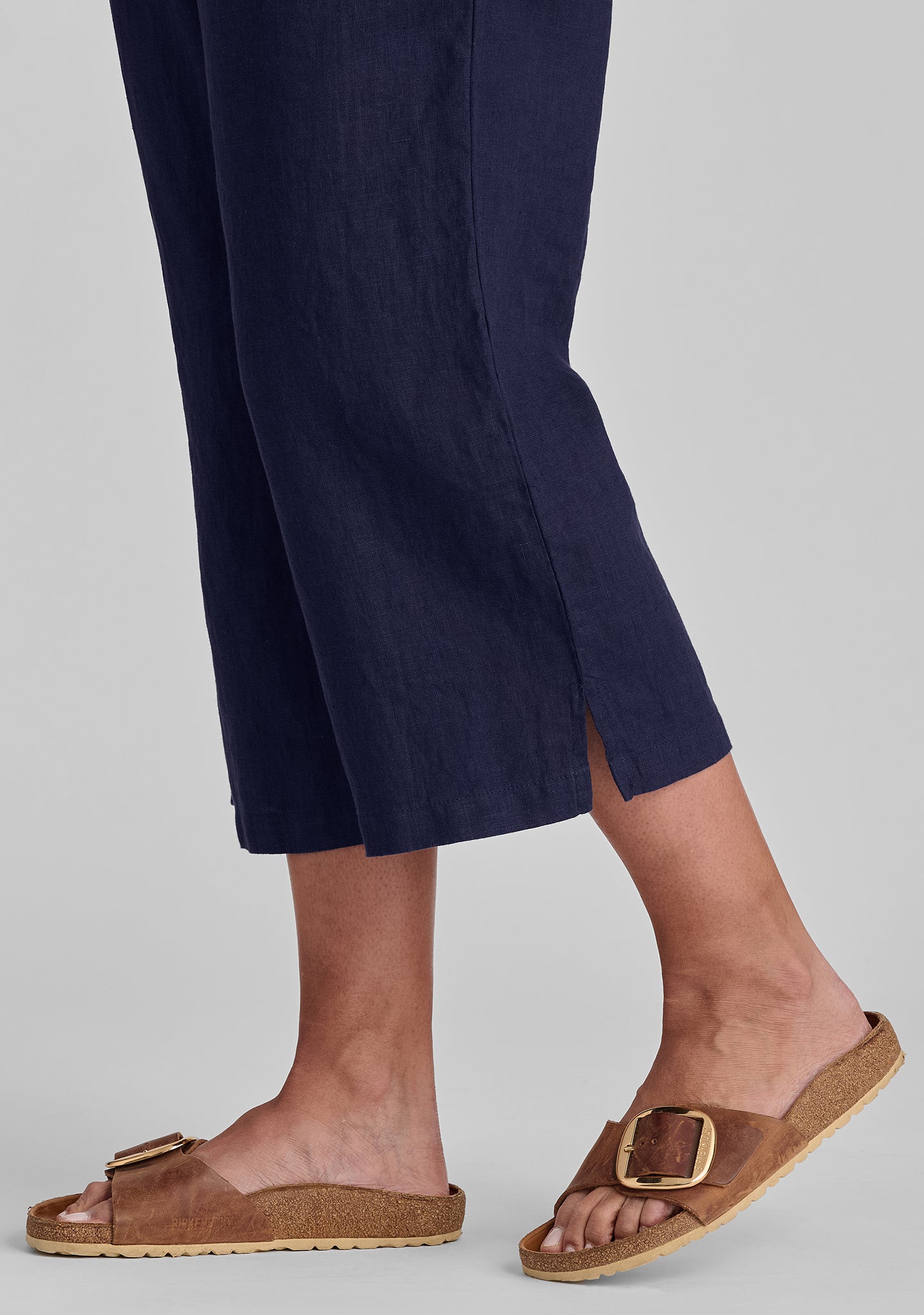Push Outs - Linen Pants With Elastic Waist - FINAL SALE