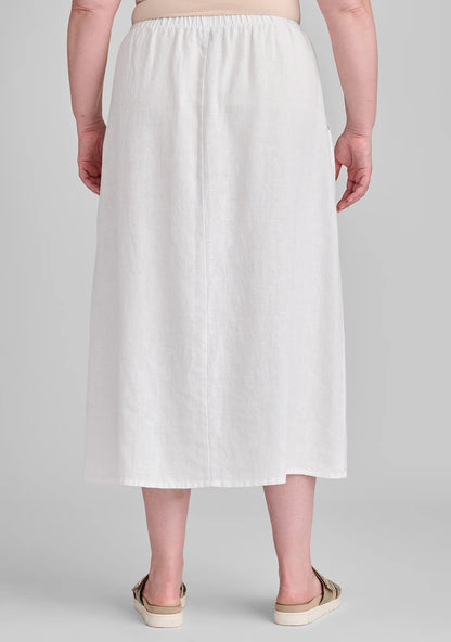 Go To Skirt - Linen Maxi Skirt
