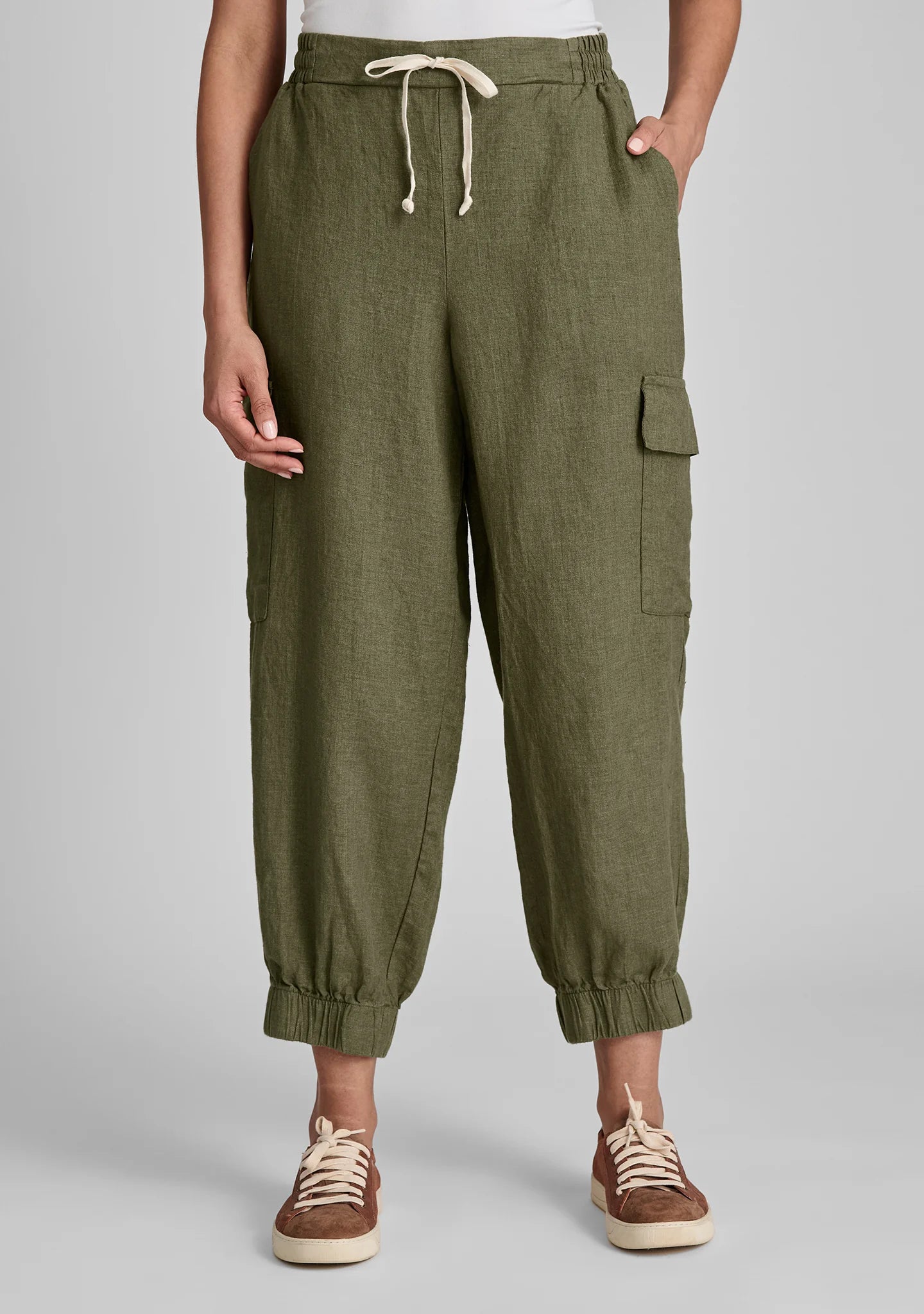 Nifty Pant - Linen Drawstring Pants - FINAL SALE