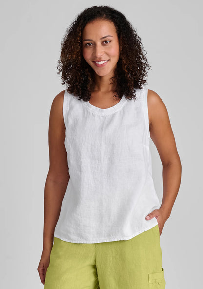 Everyday Tank - Linen Tank Top - FINAL SALE