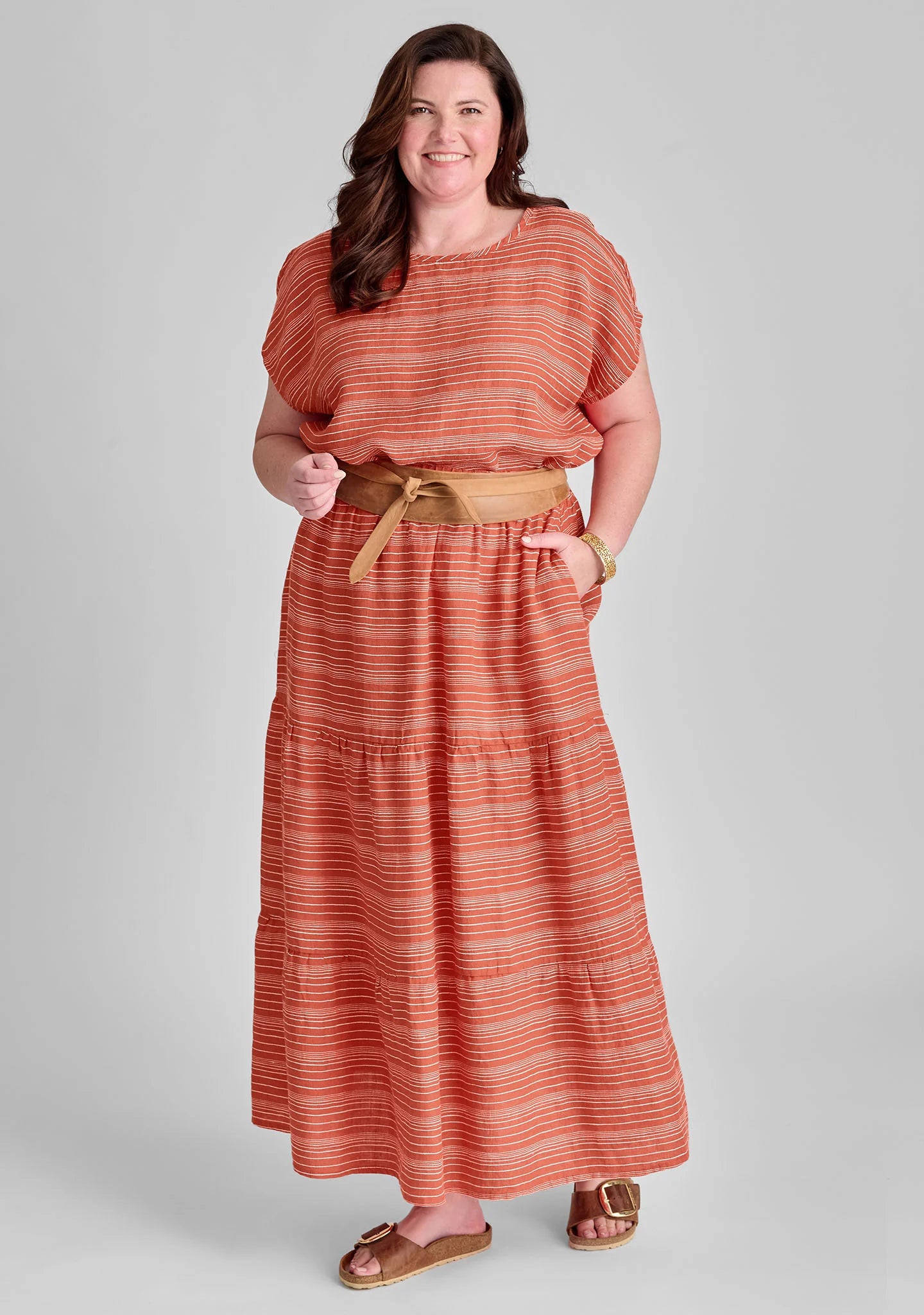 Gaia Skirt - Linen Maxi Skirt - FINAL SALE