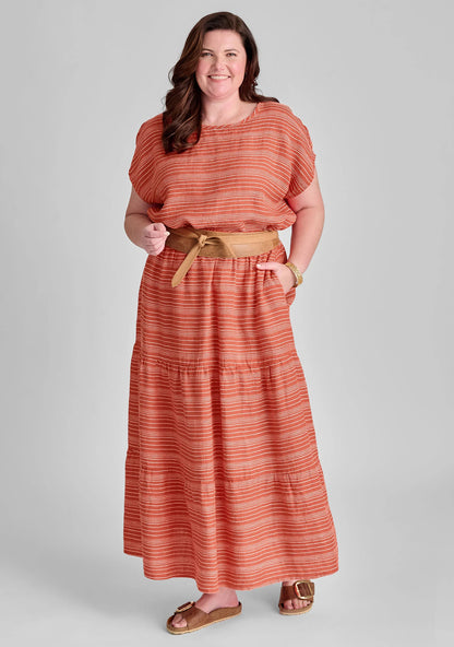 Gaia Skirt - Linen Maxi Skirt - FINAL SALE