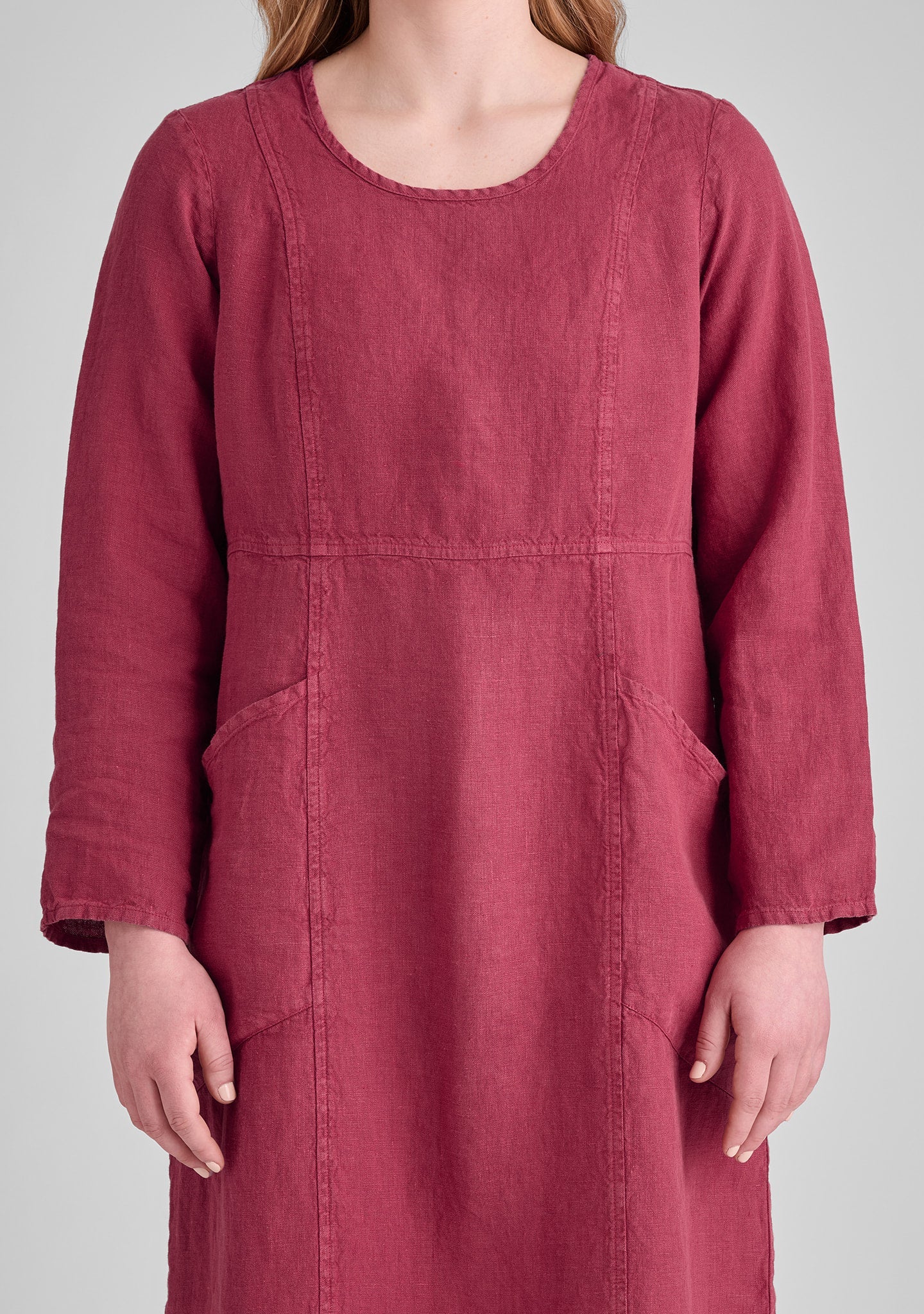 Vintage Dress - Linen Dress