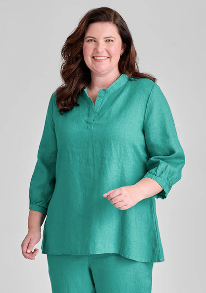 Terra Top - Linen Shirt - FINAL SALE