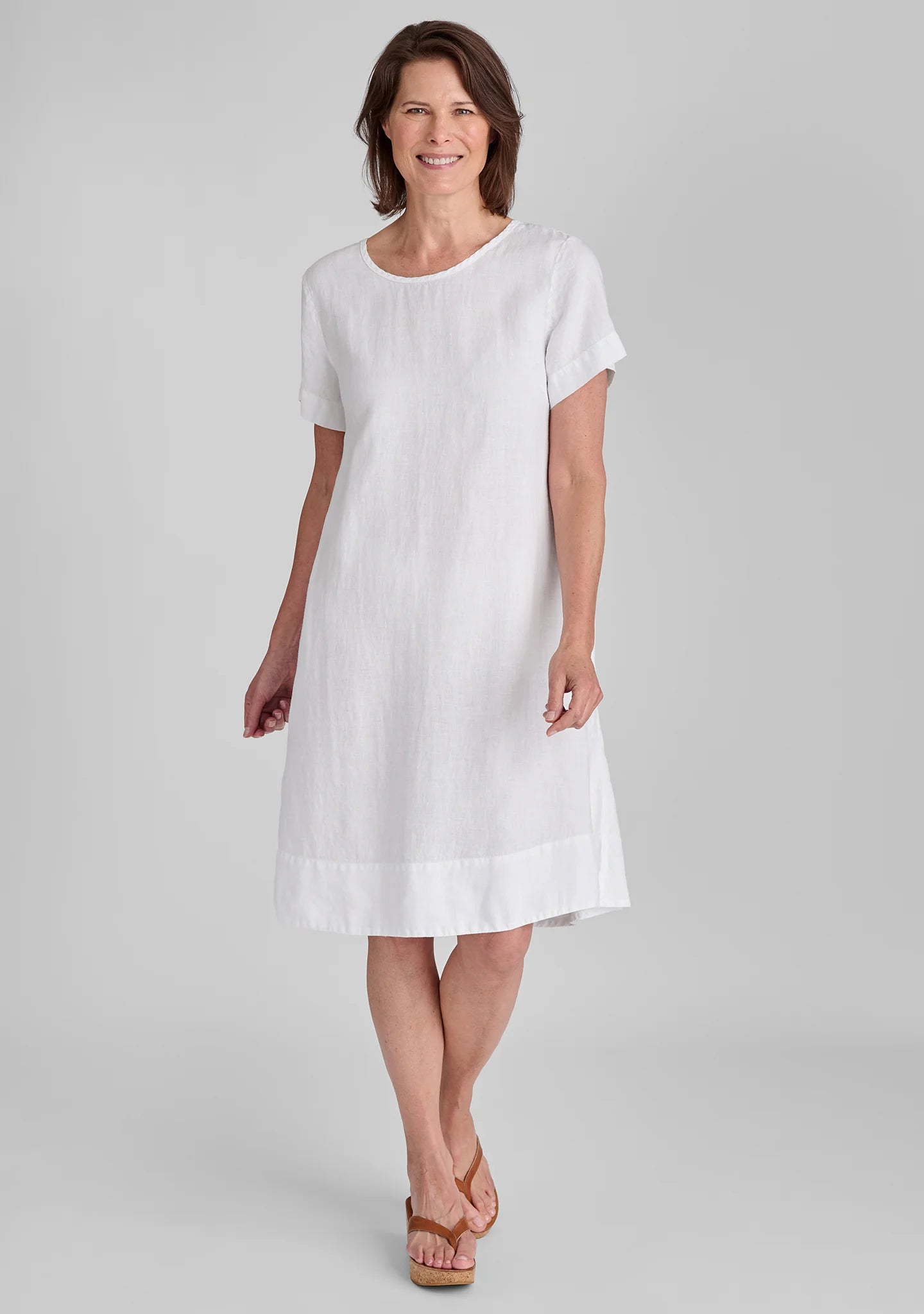 Roadie Tee Dress - Linen Dress