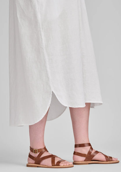 Café Dress - Linen Dress