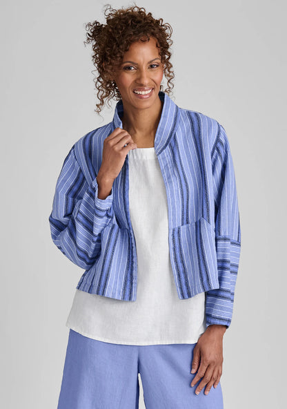 Seamly Jacket - Cropped Linen Jacket