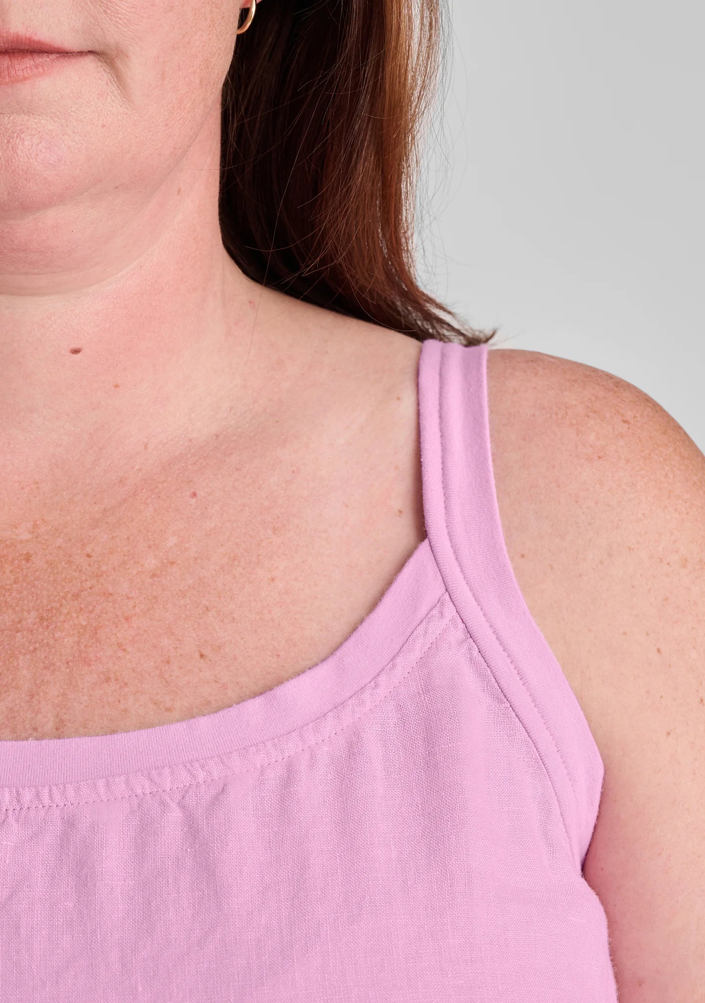 Upward Tunic - Linen Tank Top