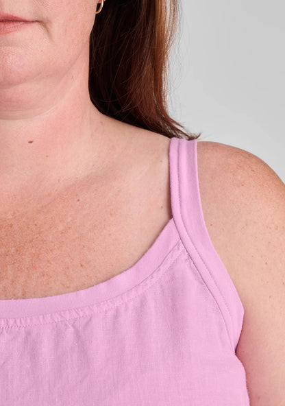 Upward Tunic - Linen Tank Top