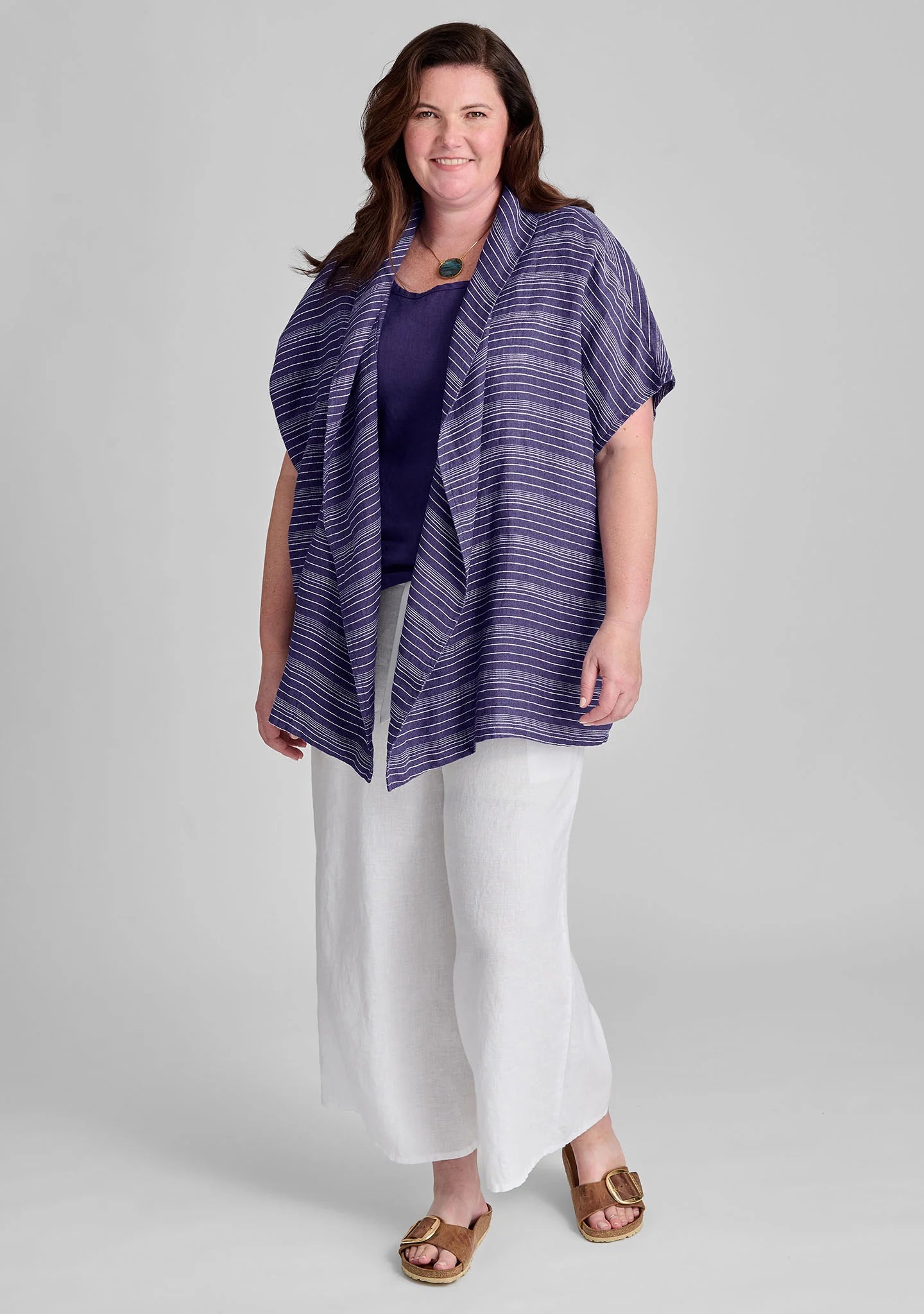 Obscure Wrap - Linen Cardigan - FINAL SALE