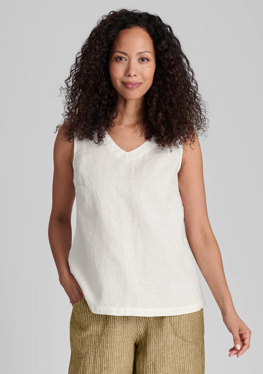 Gem Tank - Linen Tank Top - FINAL SALE