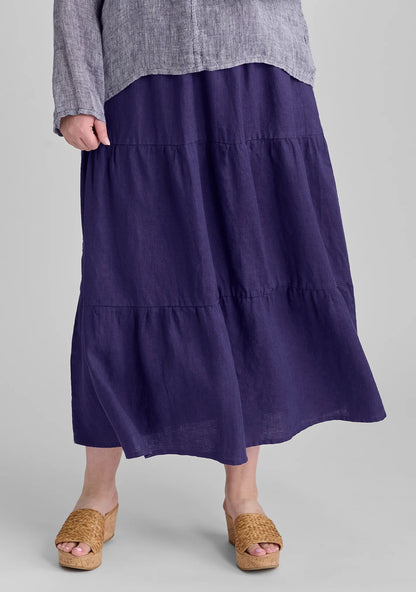 Gaia Skirt - Linen Maxi Skirt - FINAL SALE