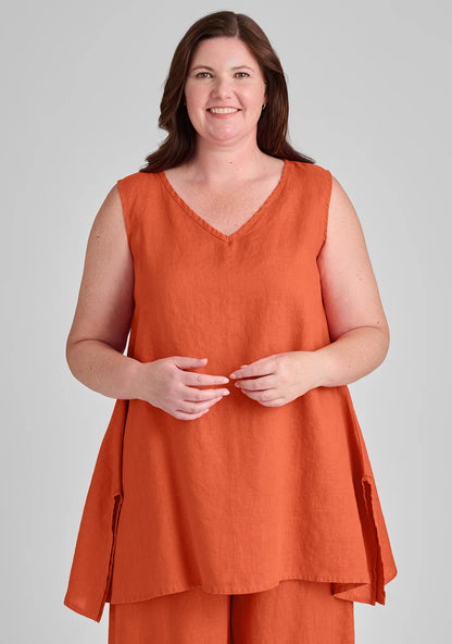 Artistic Tunic - Linen Tank