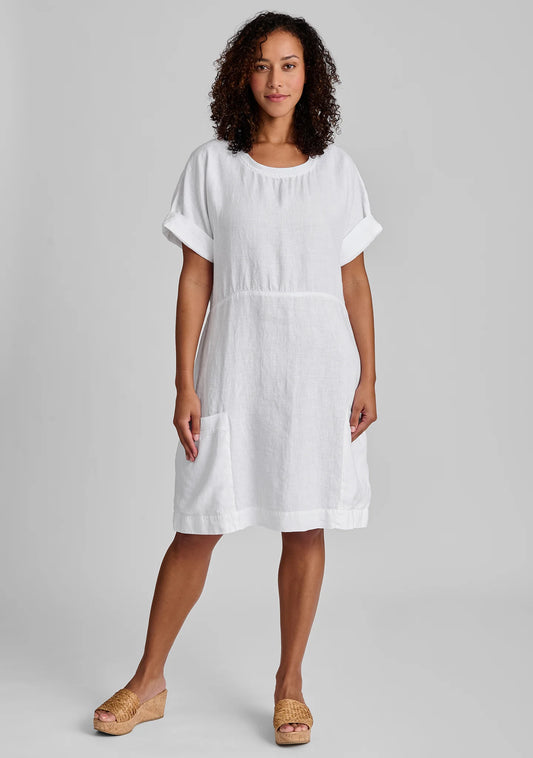 Sunnyside Dress - Linen Dress - FINAL SALE