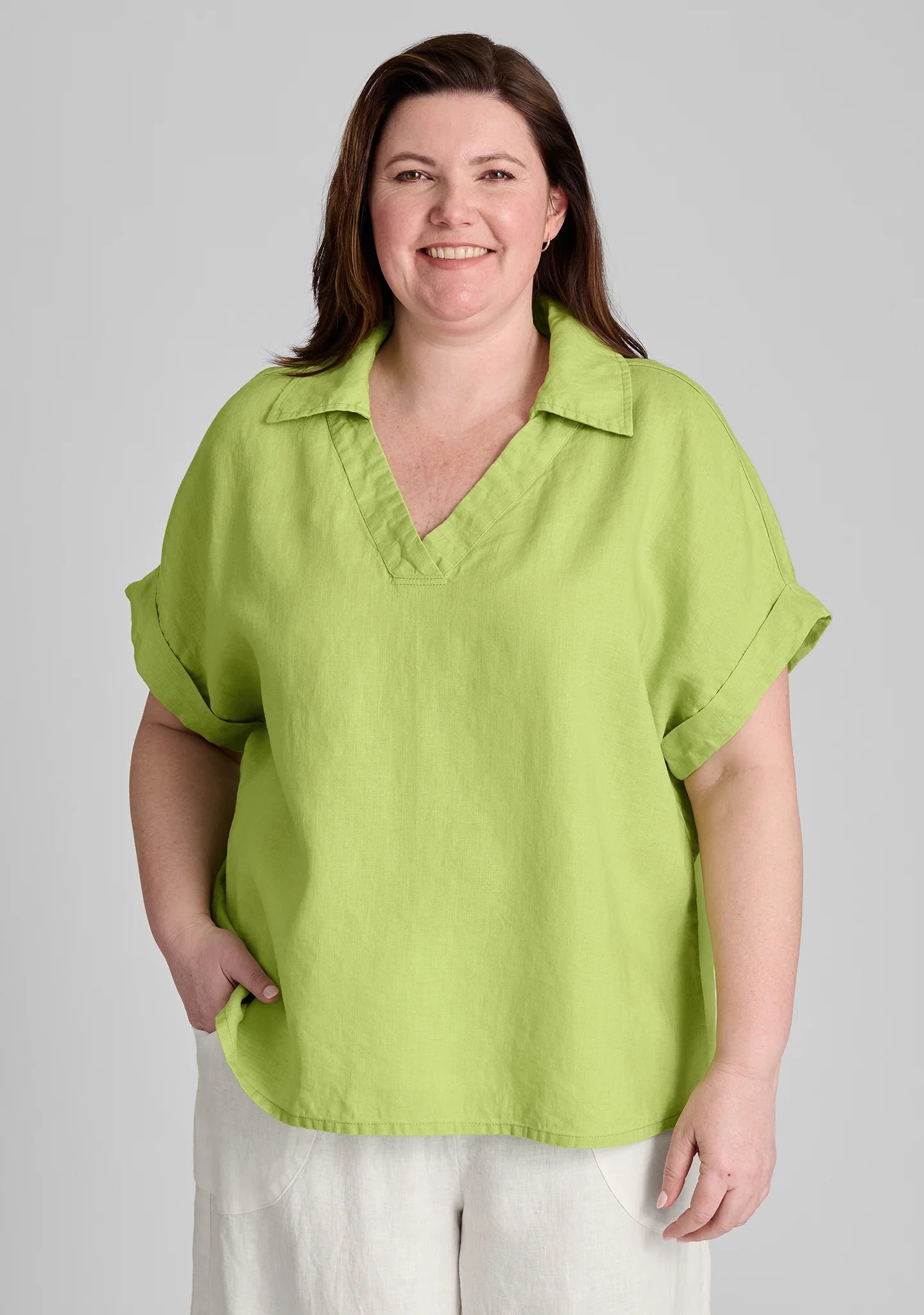 Sport Tee - Linen Shirt - FINAL SALE