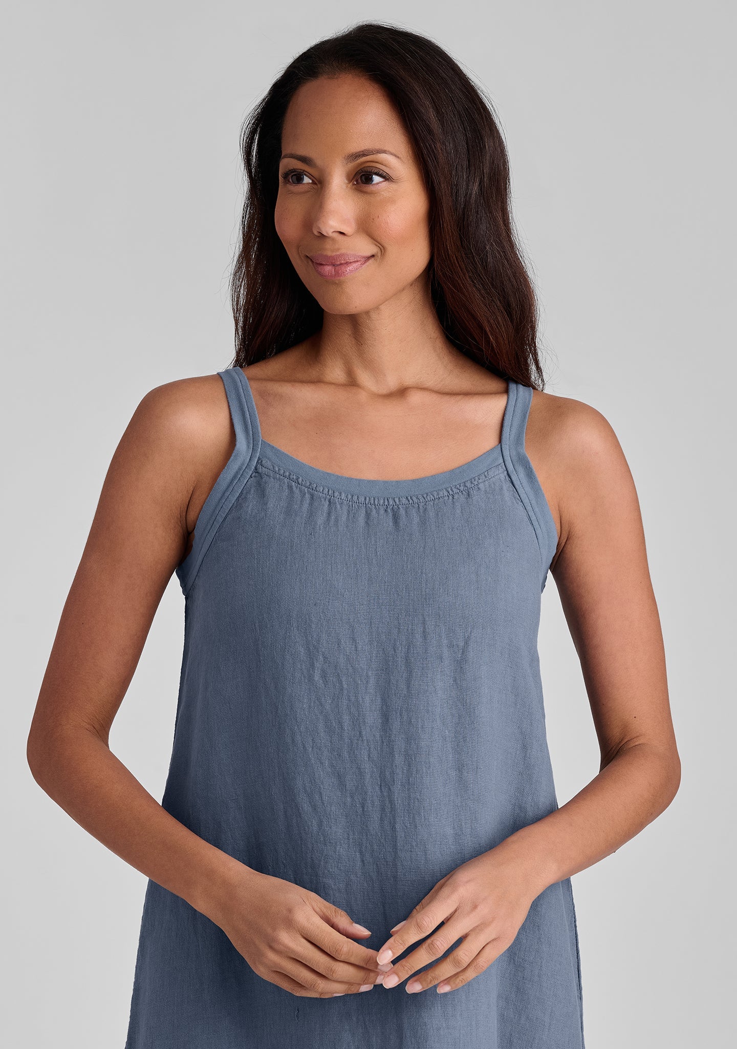 Maxi Dress - Linen Dress - FINAL SALE
