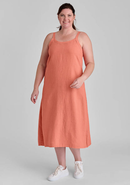 Maxi Dress - Linen Dress - FINAL SALE