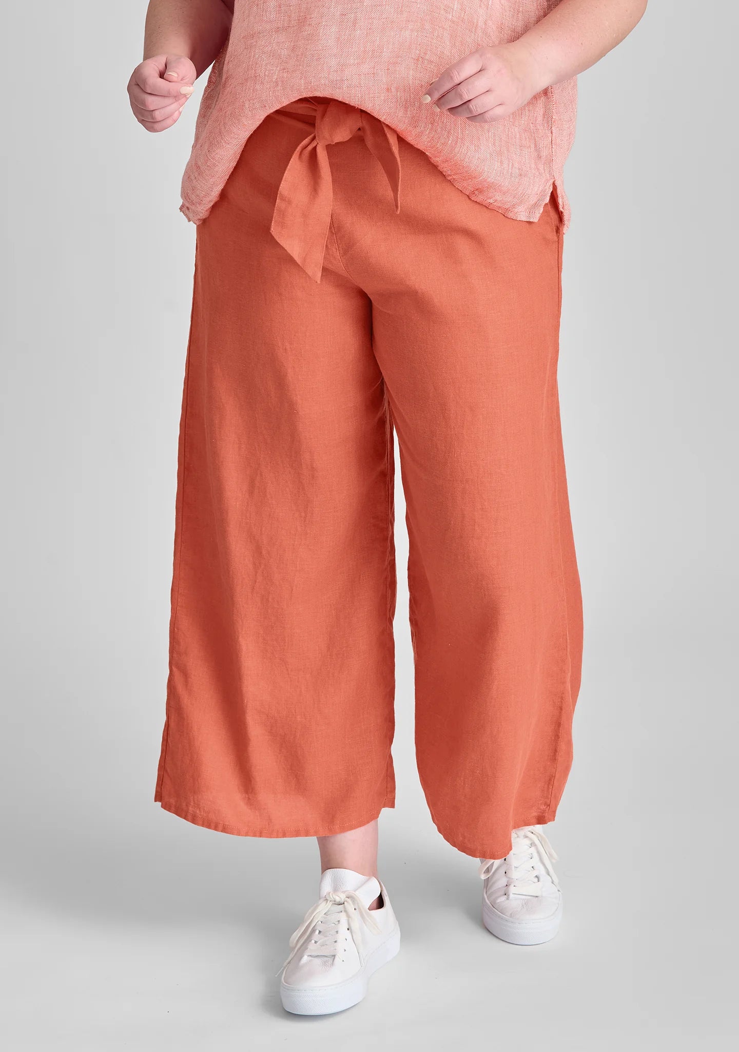 Obi Pant - Linen Tie Pants - FINAL SALE