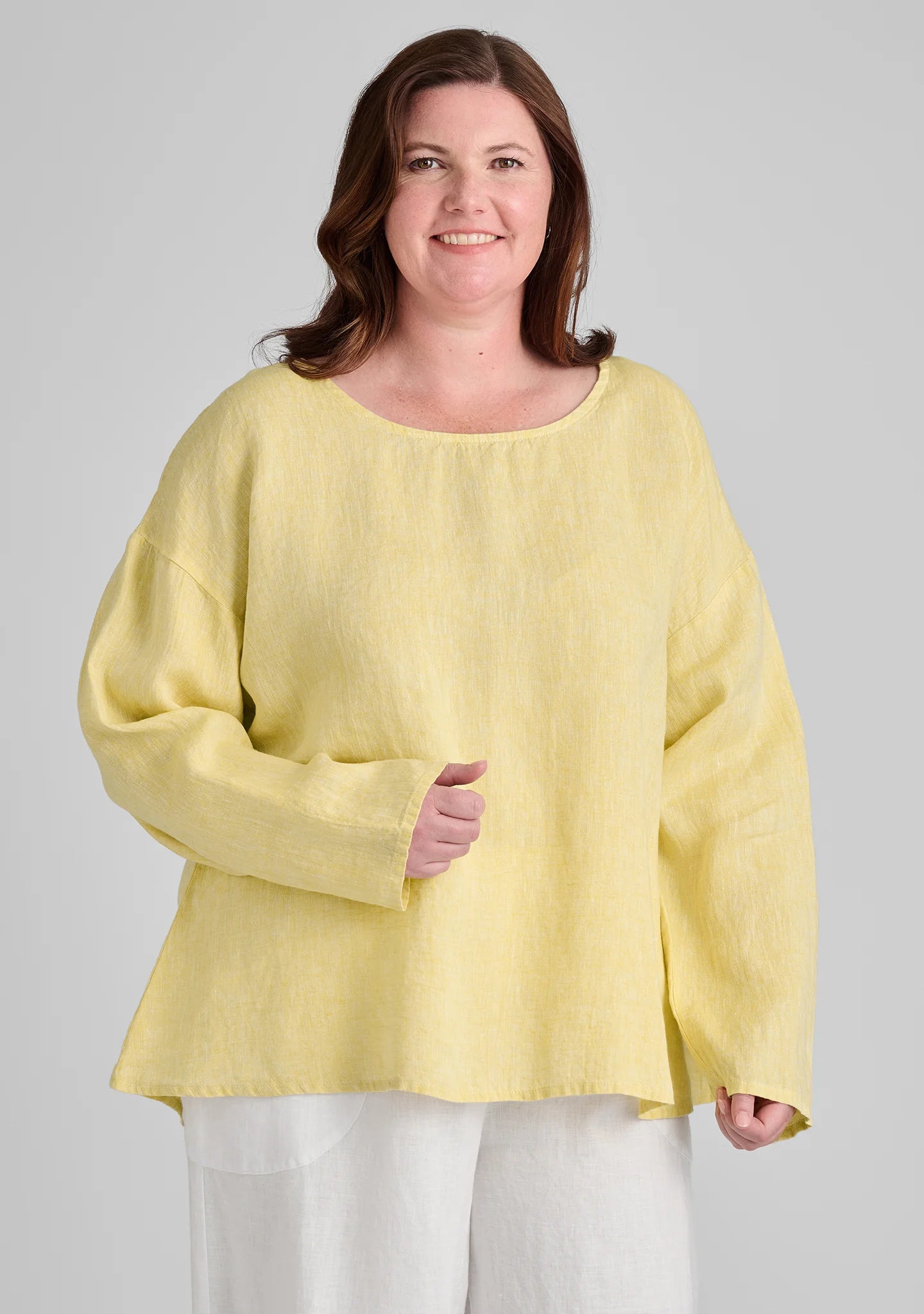 Throw It On - Long Sleeve Linen Shirt