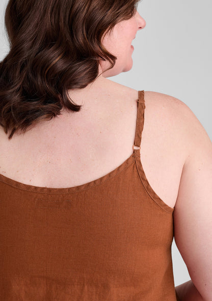 Nighttime Cami - Linen Tank Top