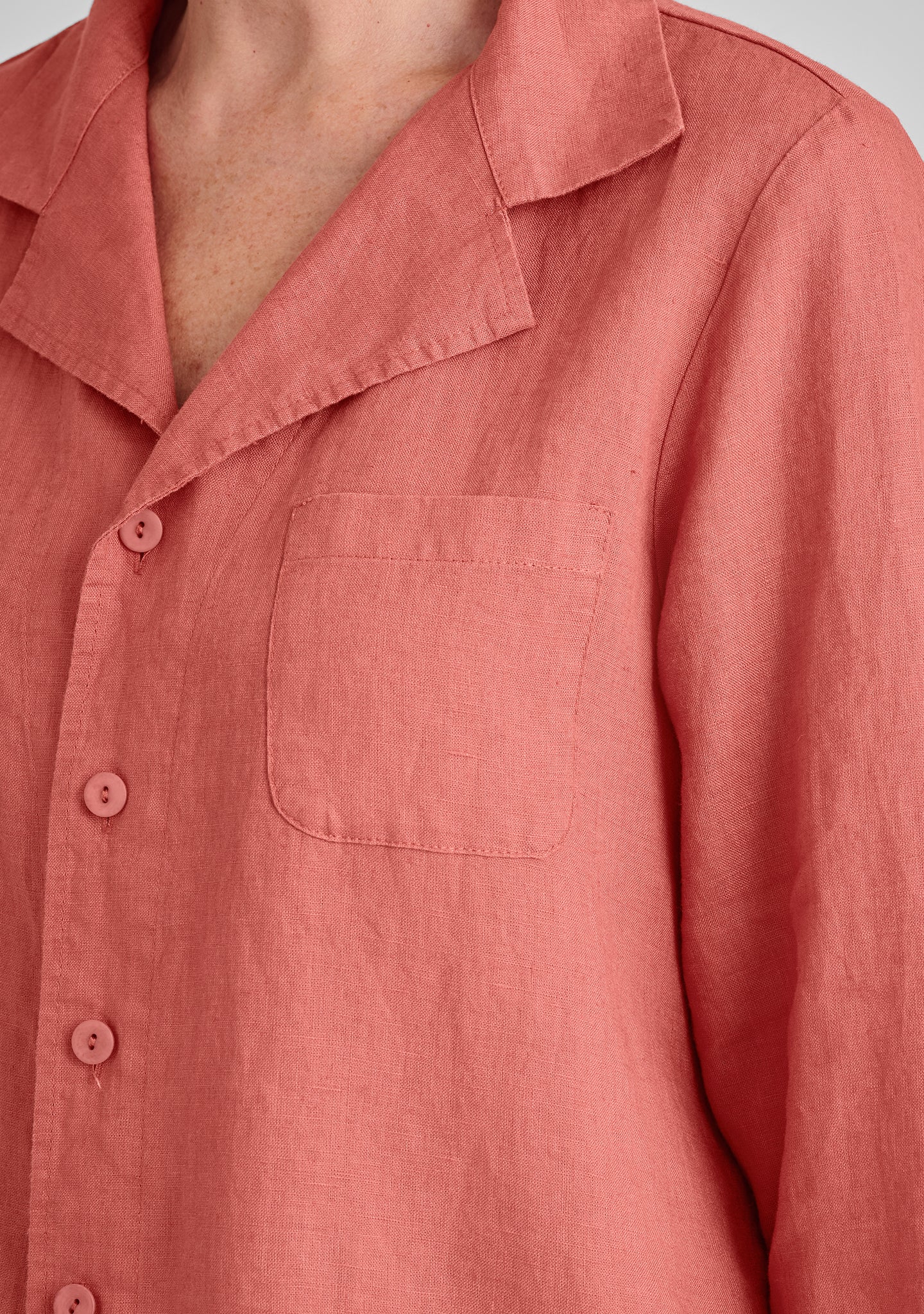 Anniversary Shirt - Linen Button Down Shirt - FINAL SALE