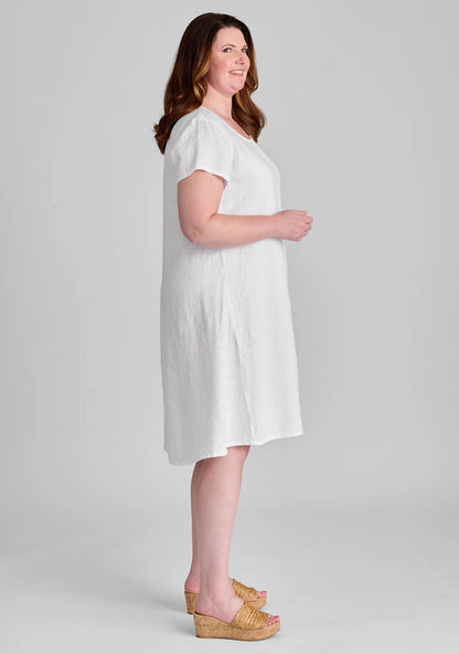 Park Dress - Linen Dress - FINAL SALE