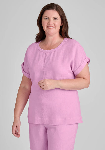 Tee Top - Linen T Shirt