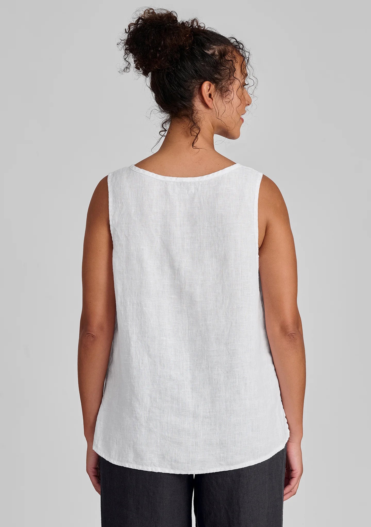 Fundamental Tank - Linen Tank Top - FINAL SALE