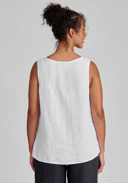 Fundamental Tank - Linen Tank Top - FINAL SALE