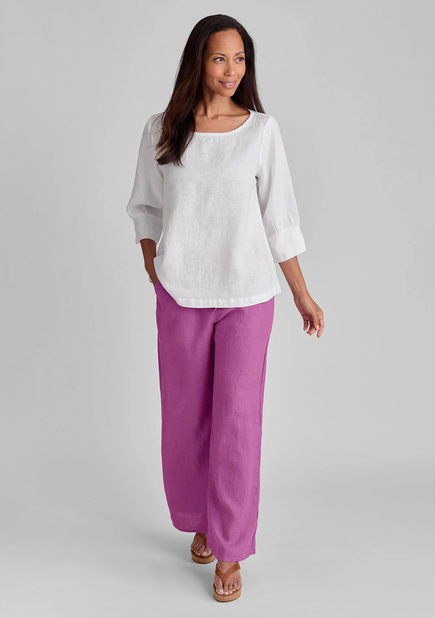 Charming Top - Linen Shirt - FINAL SALE
