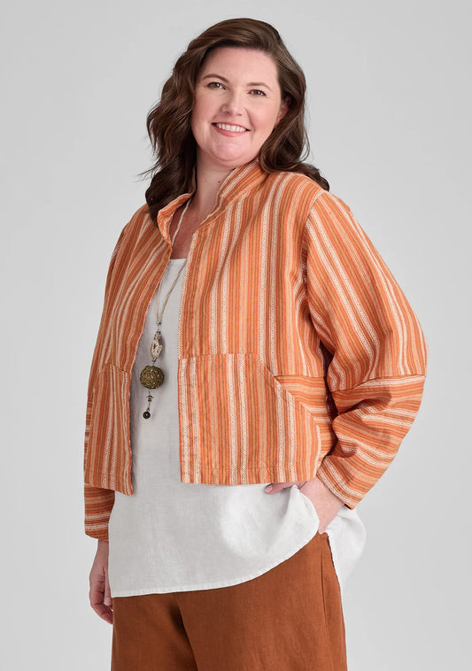 Seamly Jacket - Cropped Linen Jacket