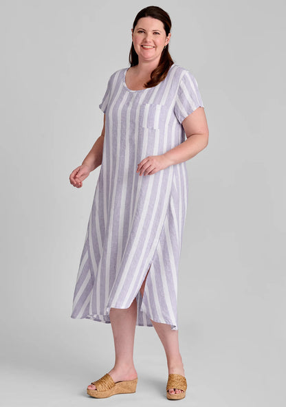 Stretched Top - Linen Shift Dress - FINAL SALE