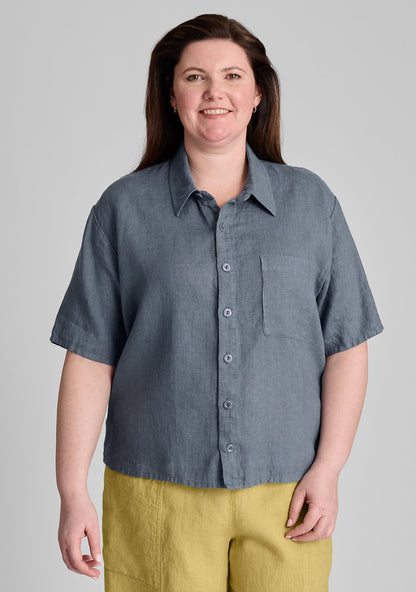 Cherished Shirt - Linen Button Down Shirt - FINAL SALE