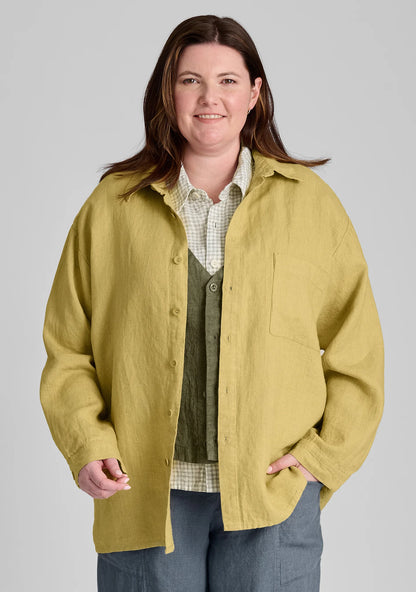 Whole Shirt - Linen Button Down Shirt - FINAL SALE