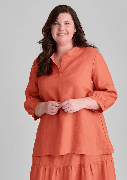 Terra Top - Linen Shirt - FINAL SALE