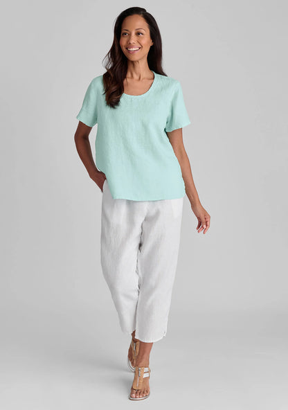 Fundamental Tee - Linen T Shirt - FINAL SALE