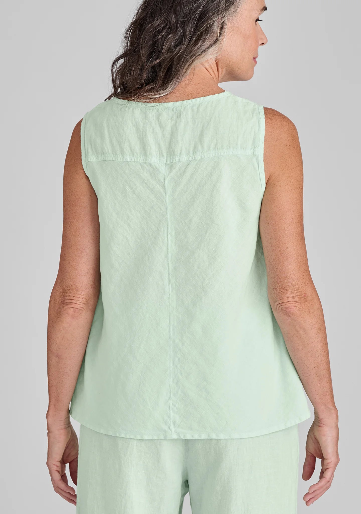 Roadie Top - Linen Tank Top