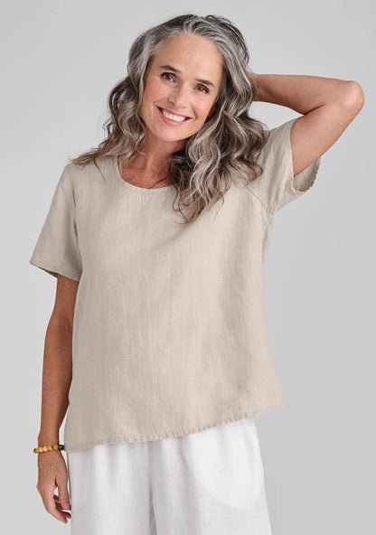 Fundamental Tee - Linen T Shirt