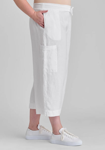 Full Time Pant - Linen Drawstring Pants - FINAL SALE