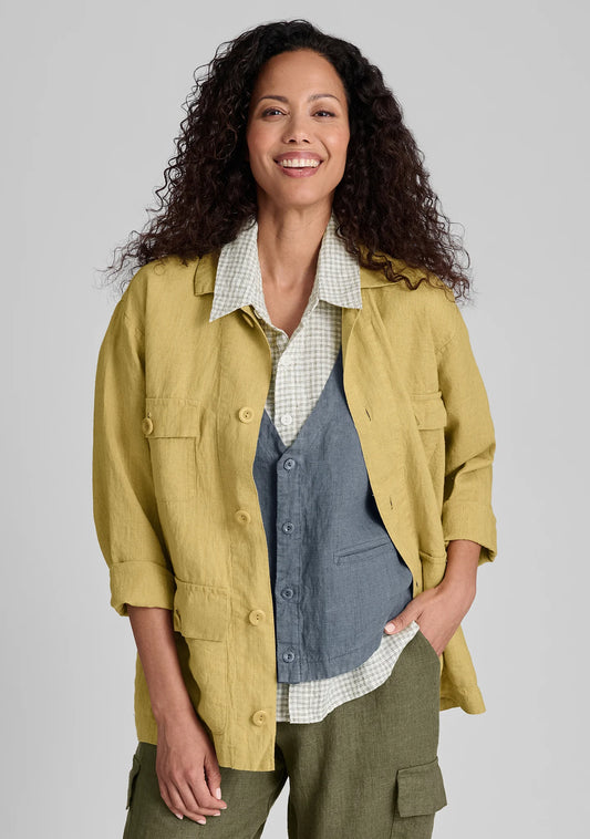 Grateful Jacket - Linen Jacket - FINAL SALE